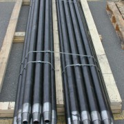 Drill rod, cross over subs, threaded casing1